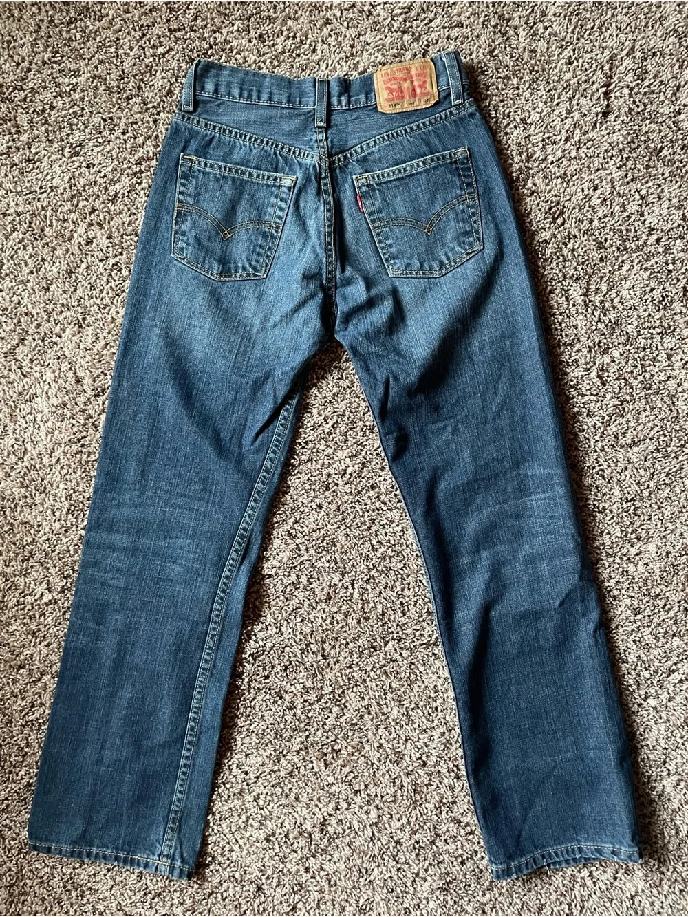 Levi’s 514 Straight Leg Jeans Boys Size 14 Regular (27x27)